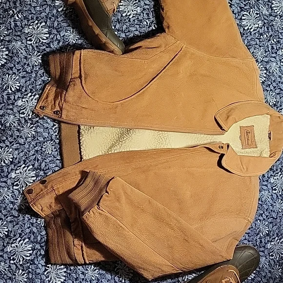 Aberdeen Vintage Leather Winter Jacket - Picture 1 of 3